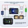 Multipurpose Battery Coulometer Voltage Current Tester Temperature Meter KW Display App Control Real-time Monitor