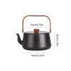 1.1L Camping Water Kettle Aluminum Alloy Outdoor Portable Teapot Boiling Stovetop Pot for Outdoor Travel Camping