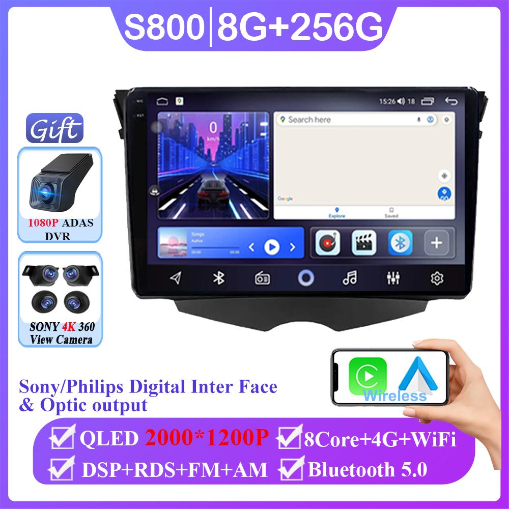Android 14 Car For Hyundai Veloster FS 2011 - 2017 Auto Radio Stereo Multimedia Player GPS Navigation NO 2din Wireless Carplay
