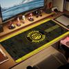 Custom Name Borussia Dortmund Mouse Pad Large Gaming Table Cushion Nonslip Laptop Tablet Big Mousepad Xxl Mat Mini Pc Playmat With Lock Edge