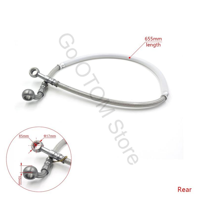 OTOM Motorcycle Hydraulic Oil Pipe Front Rear Brake Hose For KTM HUSQVARNA HUSABERG GASGAS SX SXF EXC EXCF XC FC FE TC TE MC MCF