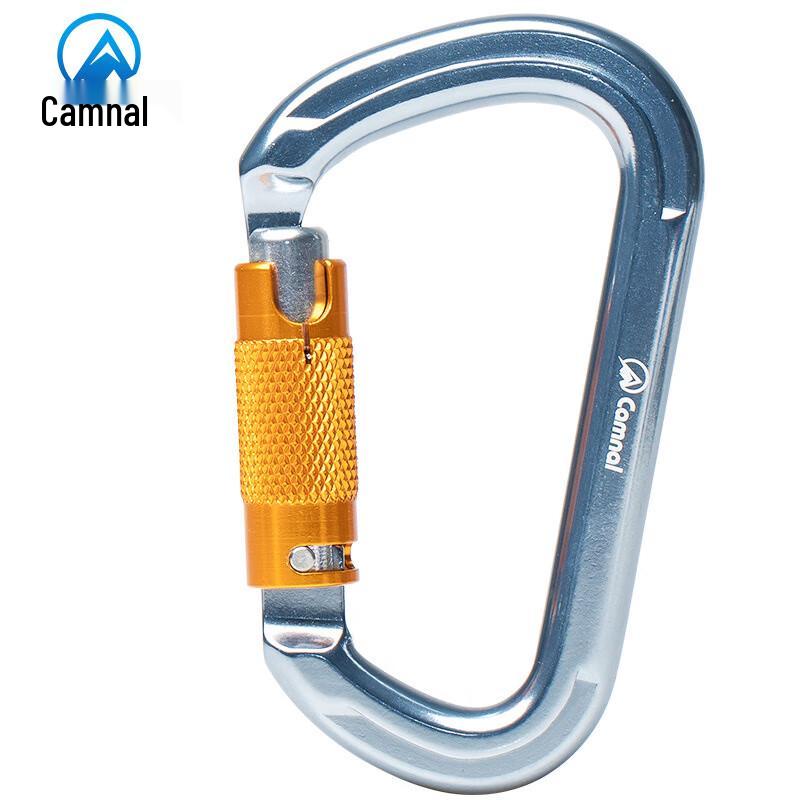 Brangdy Professional D-Ring Auto-Lock Climbing Carabiner