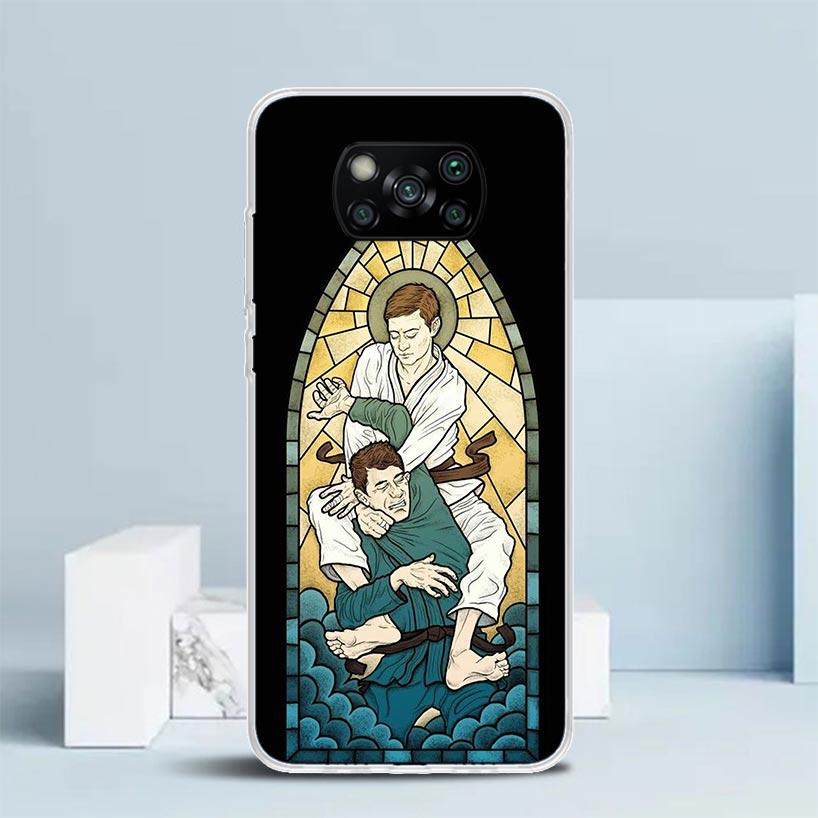 

Judo jiu jitsu BJJ Brazilian Phone Case For Xiaomi Poco F7 Ultra X5 X6 X7 Pro M7 Redmi 15C 15 13C 13 12C 12 10C 10 10A 9 9C 9A 9 Redmi 13C