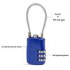 Mini lucchetto con password: Lucchetto Creativo per Casco, Bagaglio, Armadietto della Palestra