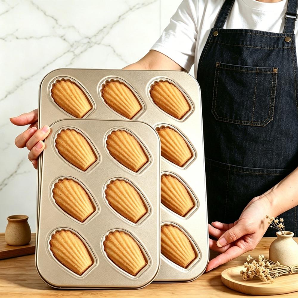 Carbon Steel Muffin Pan Non-Stick Cupcake Mold Creative Dessert Mold Home Oven