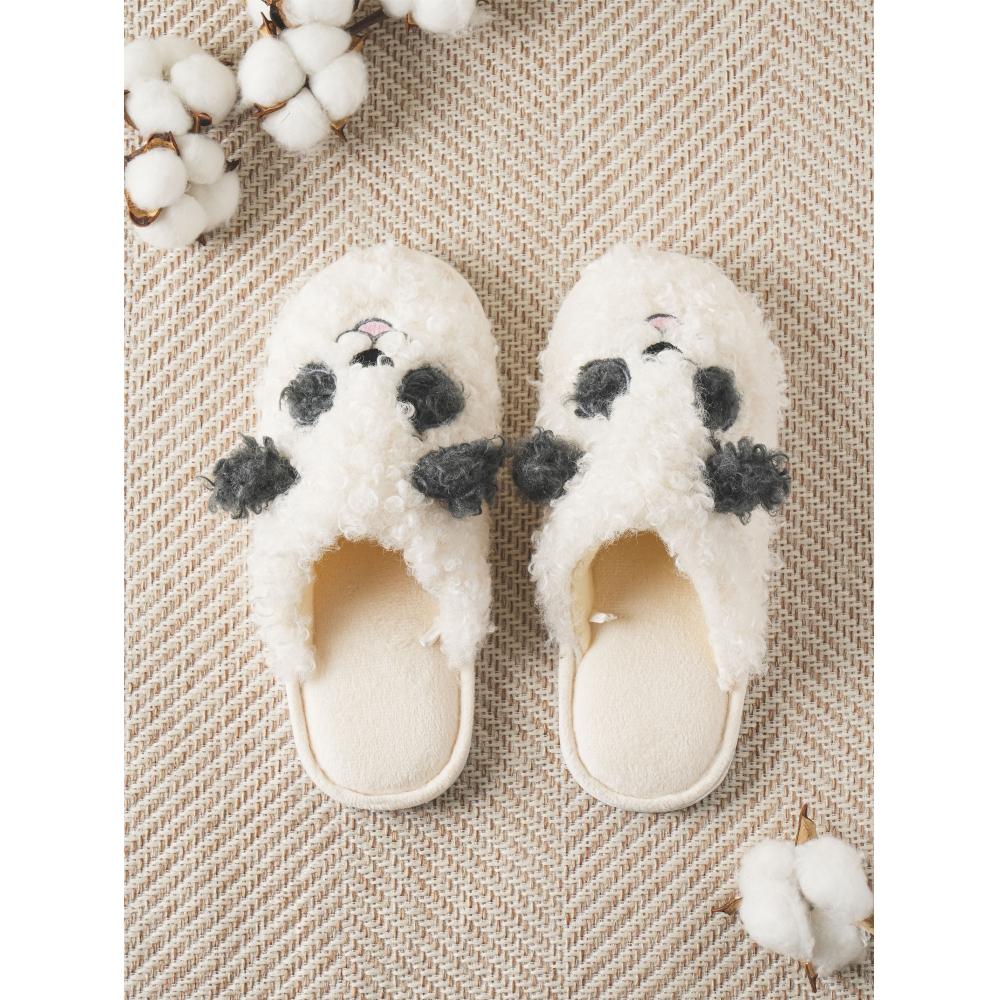 

Туфли для гостиной Daiso Animal Embroidery с ушками 220 240 мм Panda