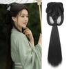 Faules Kostüm Perücke Damen Hanfu Perücken Lang Gerade Hanfu Perücke Stirnband Chinesische Antike Perücke Fotografie