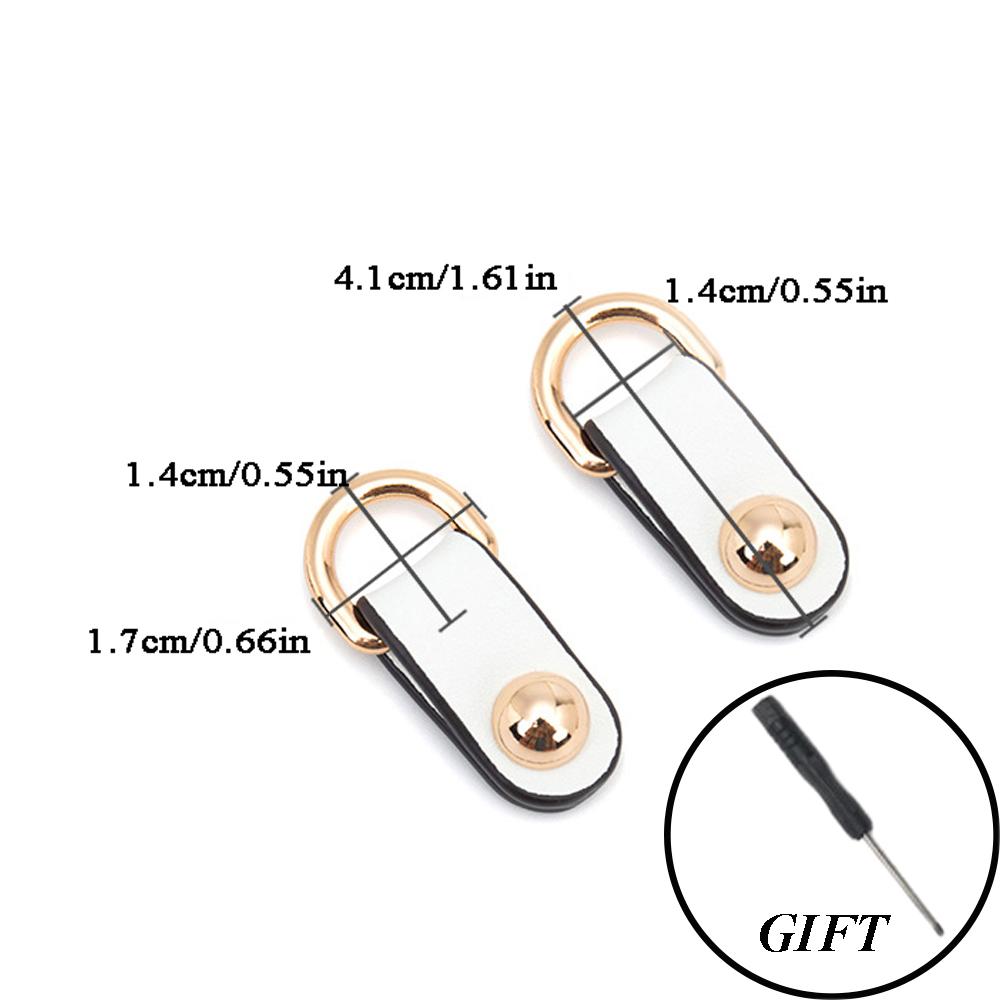 Vysoce kvalitní D-kroužky na tašky, kroužky na tašky, hardwarové doplňky, módní spony na kabelky, ozdoby na popruhy dámských tašek, dekorace tašek