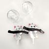 Yousheng 1 Set Fish Tank Decoration Exquisite Mini Cat Statue Ornament with Small Floating Ball Aquarium Accessories