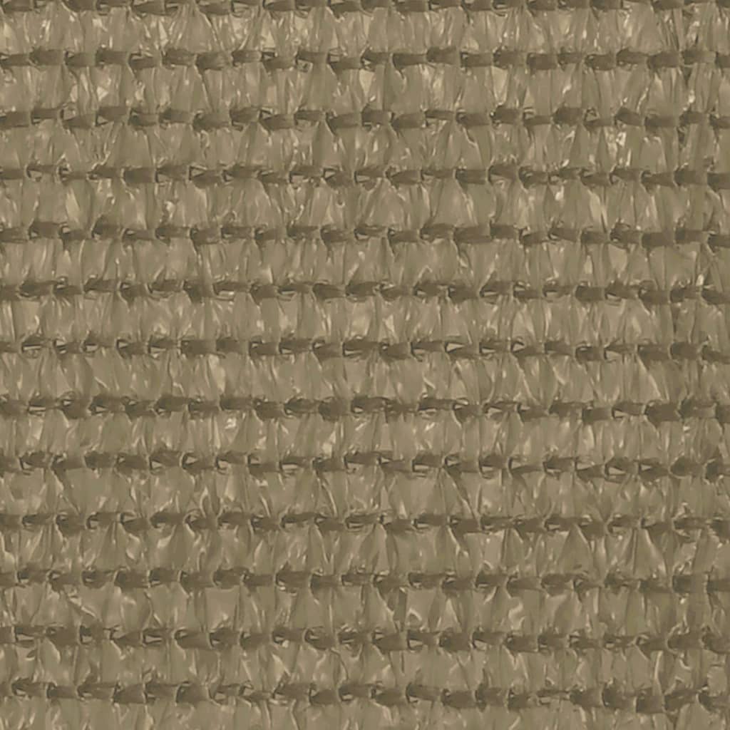 Balcony Privacy Screen Taupe 120 X 600 Cm HDPE