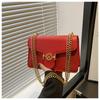 Manufacturer Wholesale Women's Bags Bags2025 New Fashion Printed Chain Bag Shoulder Bag Crossbody Small Square Bag