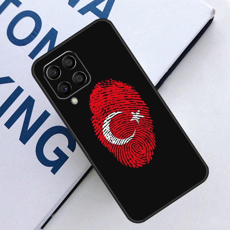 Turkey Turkish Flag For Samsung Galaxy M31 M55 M15 M11 M21 M13 M33 M35 M53 M14 M34 M54 M12 M32 M52 M06 M16 Case