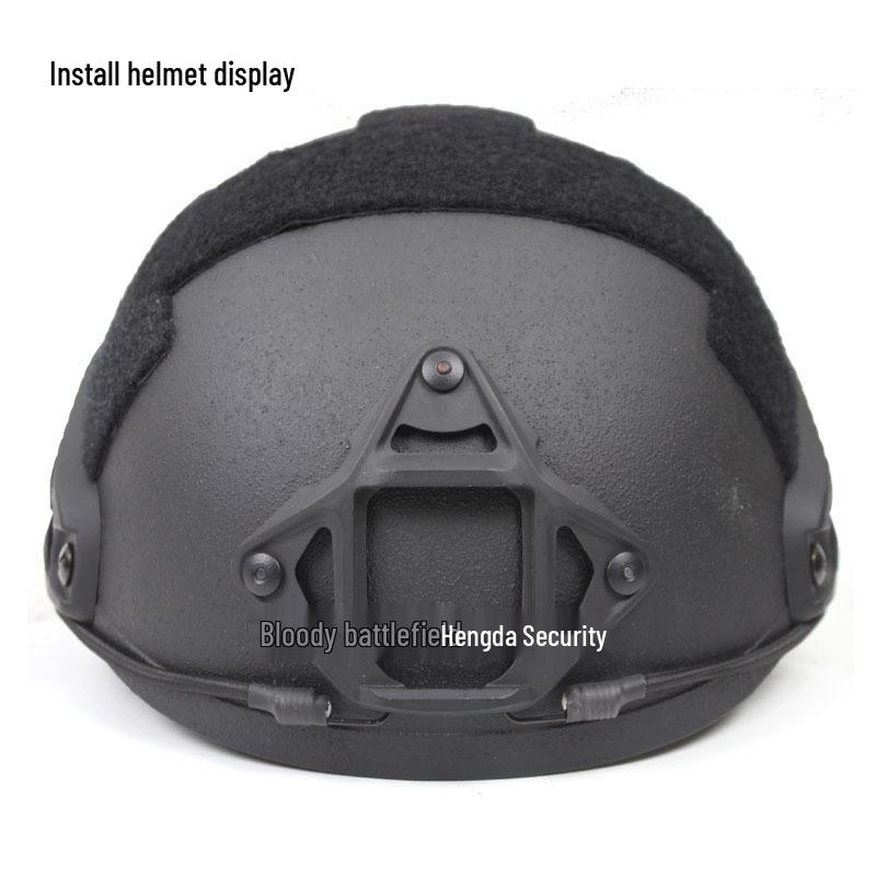 Second Gen Aluminum Alloy Tactical Helmet Base with Metal Mount Accessories