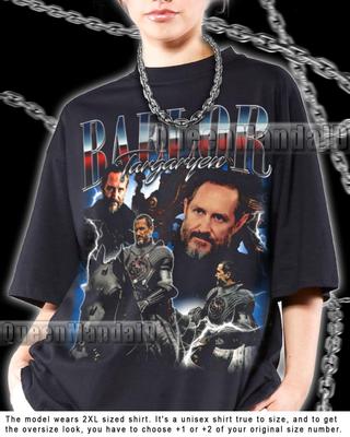 Baelor Targaryen Shirt 90s Retro Fan Tee, Unisex Movie T-Shirt, Bootleg Vintage Style KUS14