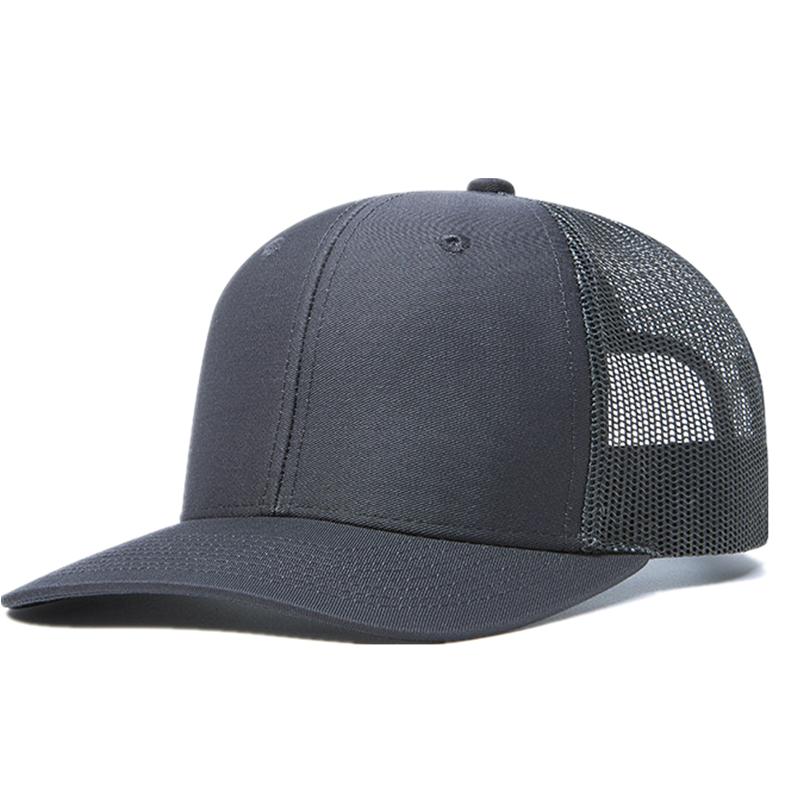 Hot Sale Unisex Cap Slight Curved Brim Style Trucker Hat Men & Women Casual Outdoor Breathable Summer Cap