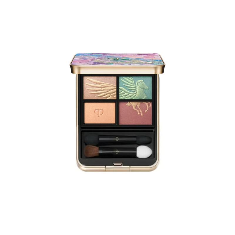 CPB Key 2024 Christmas Limited Edition Four-color Eye Shadow, Easy To Color and Natural Eye Modification 2024 Christmas