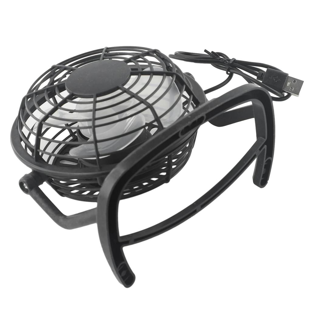 Portable Fans USB Fan 15*9*14.5cm ABS+Electronic Components Office Student Dormitory Blue/Black Home UseUltra Quiet