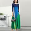 Womens Plus Size Printed Wrap Detail Loose Fit Midi Dress