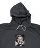Sk8Er Rock Forced Happiness Sweat Hood Vest ((Black))