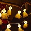 Halloween LED String Lights: Pumpkin, Spider, Skull, Ghost & Bat Decor for Party & Bar