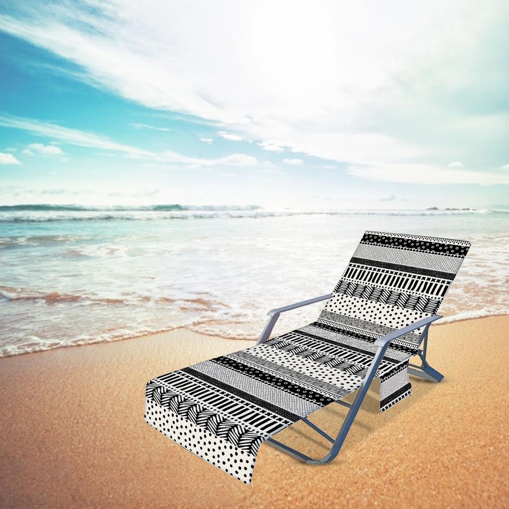 Cubierta de silla de playa tumbona de piscina antideslizante con bolsillos  comprar a buen precio — entrega gratuita, reseñas reales con fotos — Joom