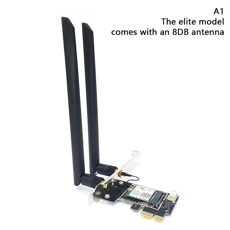 

2.4G/5G Dual Band 7260Ac Вбудована бездротова карта Pci-E для настільного ПК 1200 Мбіт/с Bluetooth 4.0 Pci Express Wi-Fi адаптер