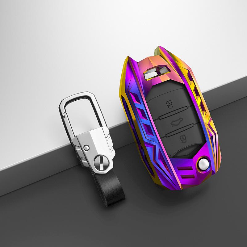 Wuling Hongguang MINIEV Full-Cover Alloy Car Key Protective Shell