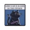Funny Spanish Quote Enamel Pins Cuando Tu Gato Se Da Cuenta Que Tienes Sofá Nuevo Brooches Lapel Badge Jewelry Gifts for Friends