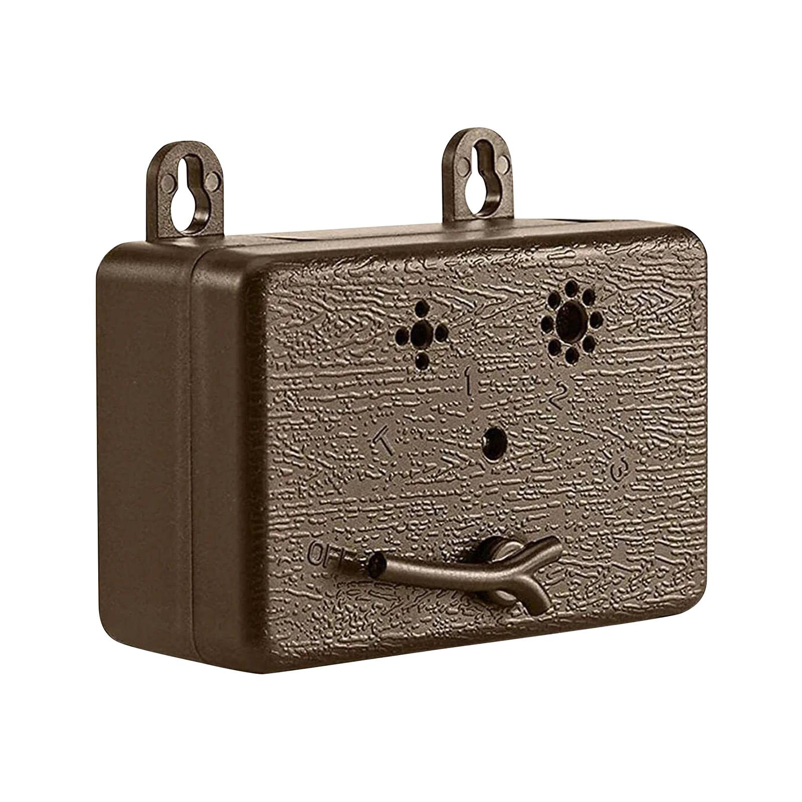 

Портативная уличная коробка для сдерживания лая, устройство для глушения собаки, устройство для контроля лая собаки One Size коричневый