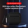 Real Carbon Fiber Earphone Case For AirPods 4 Carbon Fiber Wireless Earphone Case Cover For AirPods 3 2 1 Pro2 Carbon Fiber Case