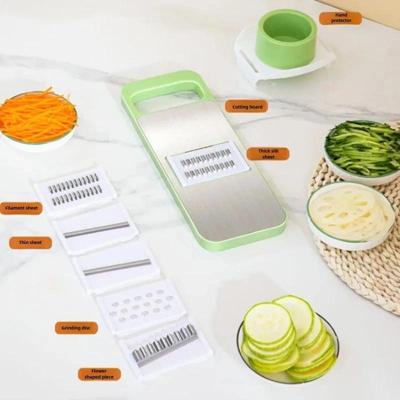 New Multi-functional  Vegetable Slicer Cutter Shredders Slicer Kitchen Vegetable Cutter for Fruit Potato Chopper Carrot Grater