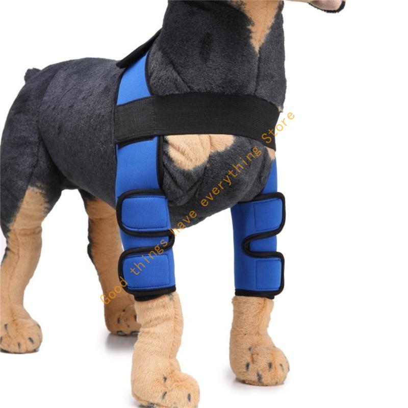 Dog Knee Guard Dog Elbow Sleeve Protector Dog Leg Brace Front Anti Licking Wound 55KF