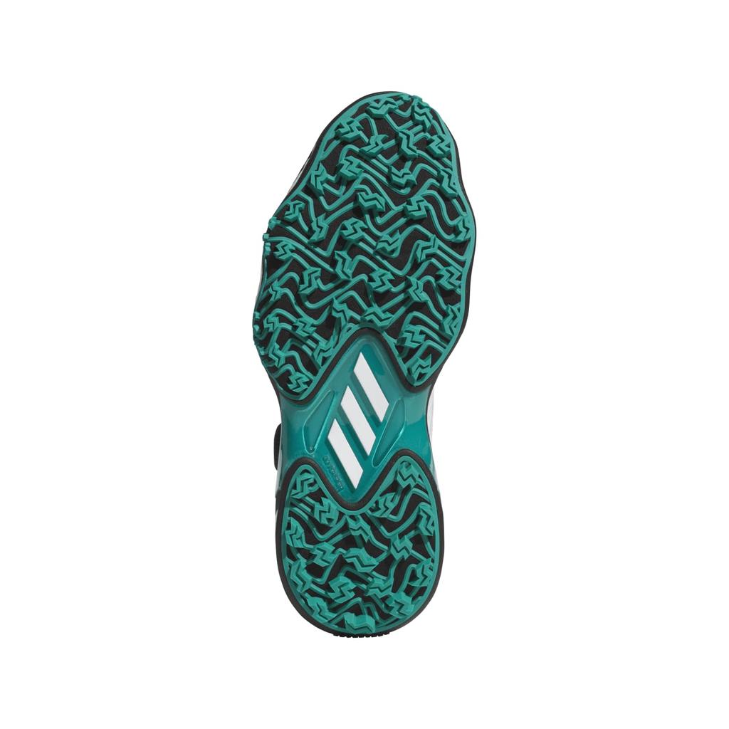 Adidas Golf Code Chaos 25 Boa Golf Size Cm Men's Shoes, White/Core Black/Pure Teal, 26.0