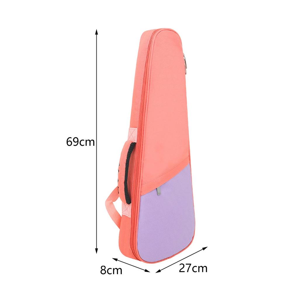 Padded Ukulele Case Bag for 23 26 Inch with Zipper Pocket And Adjustable Shoulder Straps