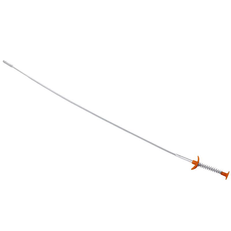 Household Items Flexible Hand Pinch Compressible Drain Reclaimer Picker Sewer Trash Clip Spring Dredge Device Kitchen Supplies
