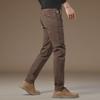 2025 Herren Slim Fit Reine Baumwolle Freizeithose – Bequem, Business-Ready, Frühling & Herbst Kleidung