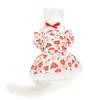 Spot new fly-sleeved skirt Amazon cotton pet clothes, spring and summer new models, teddy bear puppy cat clothes