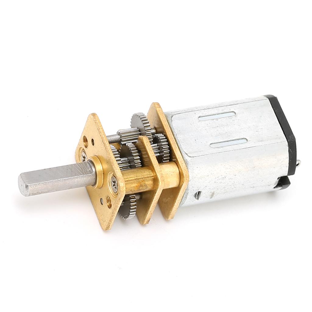 12FN20 DC 6V 400RPM 3x10mm Welle Zahnrad Getriebemotor Untersetzungsgetriebemotor für Roboter