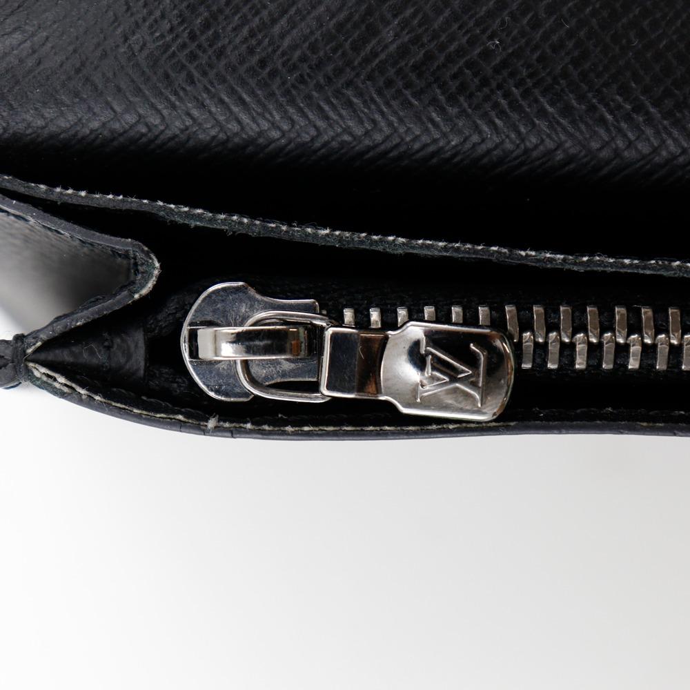 LOUIS VUITTON Brazza portefeuille Purse M61697 black/Monogram Eclipse mens Used