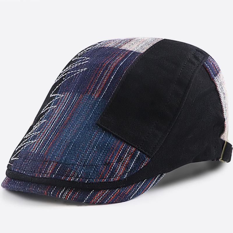 High Quality Cotton Ivy Cap Dad Casual Sun Caps Ladies Fashion Beret Male Newsboy Caps Man Painter Hat Flat Peaked Cabbie Caps
