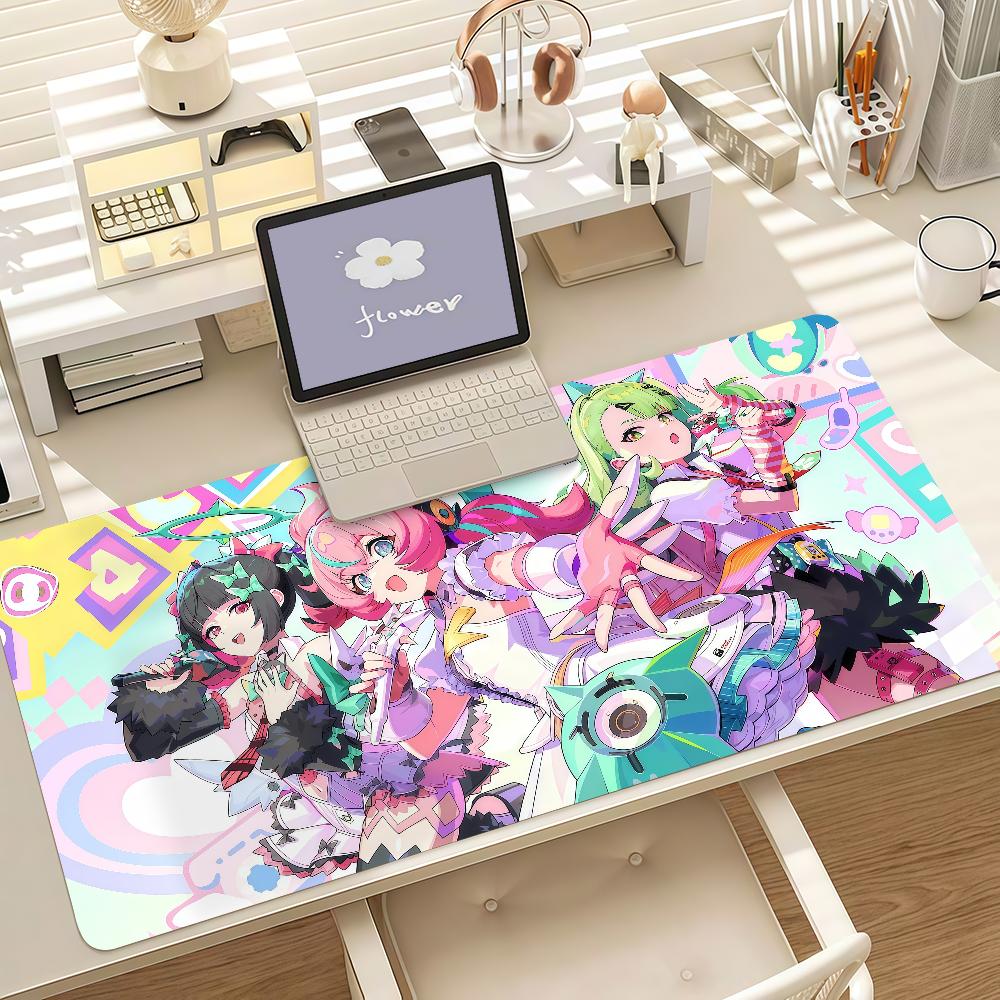 Game Zenless Zone Zero Angels Of Delusion Mouse Pad Anti Slip Rubber Edge Locked Thickened Laptop Gaming Desk Mat
