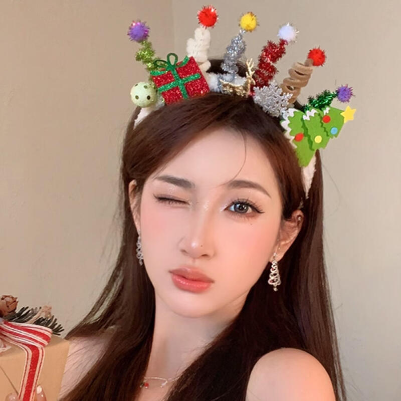 

Рождественский Event Party Prop Повязка на голову