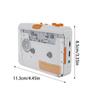 Cassette to MP3 Converter Digital Cassette Player Converts Tape to MP3 USB Flash Drive MP3 Converter with 3.5mm Port