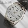 [Clefer] Analog Men's Watch Waterproof Metal Band Silver TE-AM245-WTS