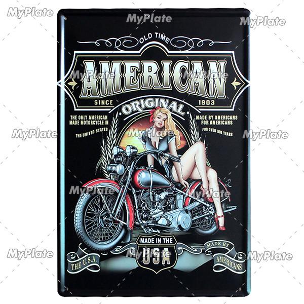 Garage Metal Sign Vintage Plaque OilGas Tin Sign Wall Decor For Man Cave Plate Crafts Art Poster Racing Car Custom