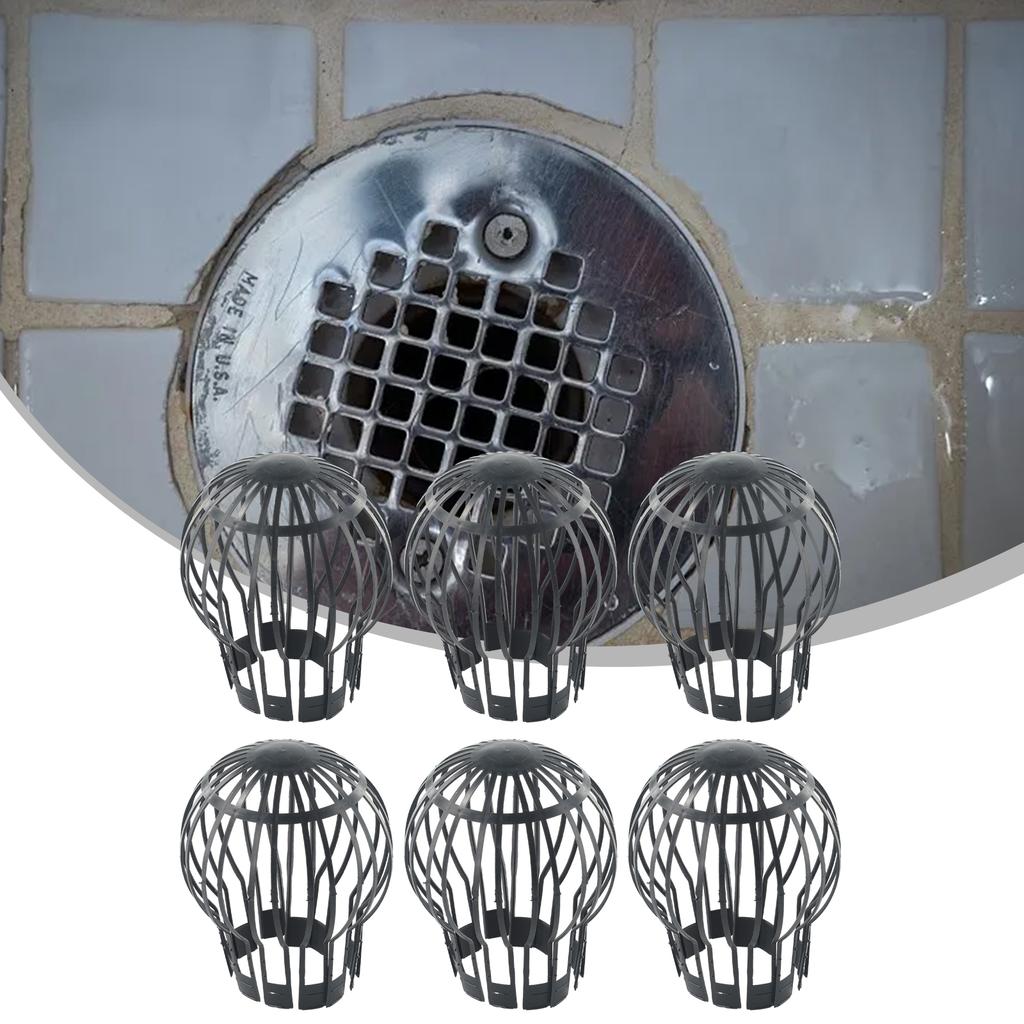 Gutter Roof Drain Outdoor Plastic Protecter 2/4/6pcs