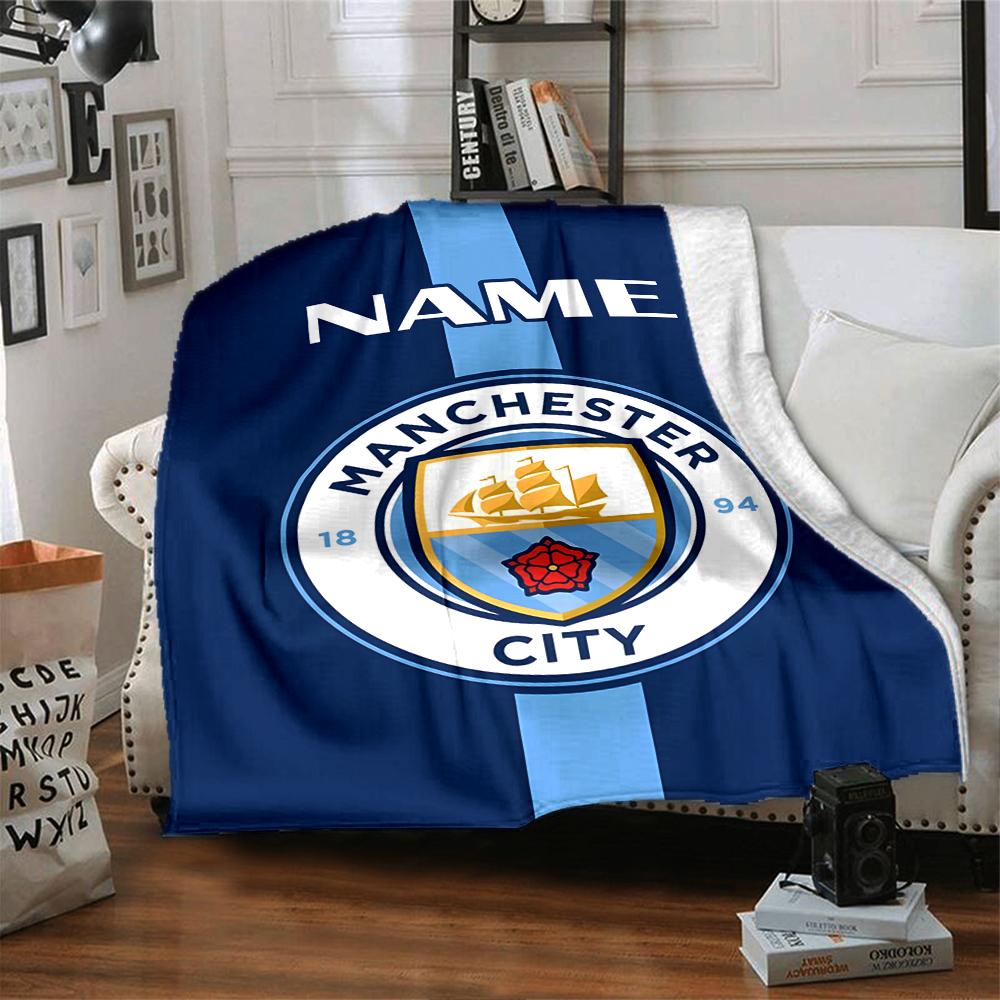 Custom Name Olympiacos Champions Celebration blanket for Couch & Bed, Plush Cozy Fuzzy Blanket Super Soft & Warm Blankets for Fall and Winter. 0908246