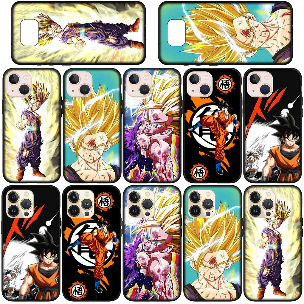 Phone Case for iPhone 17 15 16 Plus Redmi Note 14 12 11 13 Pro Max Huawei P30 P20 Lite OPPO A60 A40 A80 A38 A54 Cute Dragon Son Gohan Gokus Ball Cover