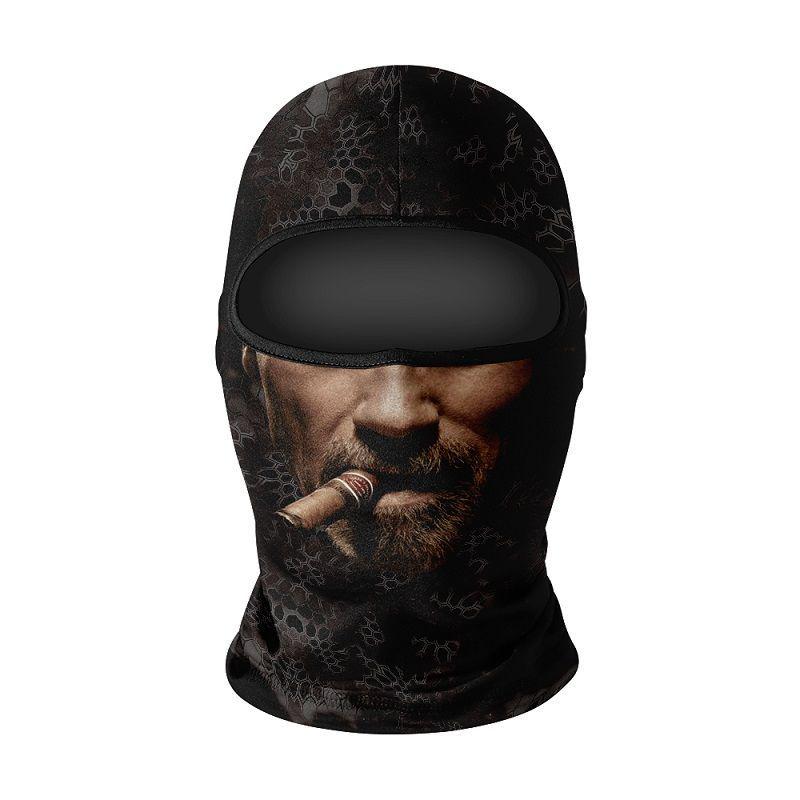 Unisex Ice Silk Breathable Motorcycle Face Mask for Summer Riding & Sun Protection