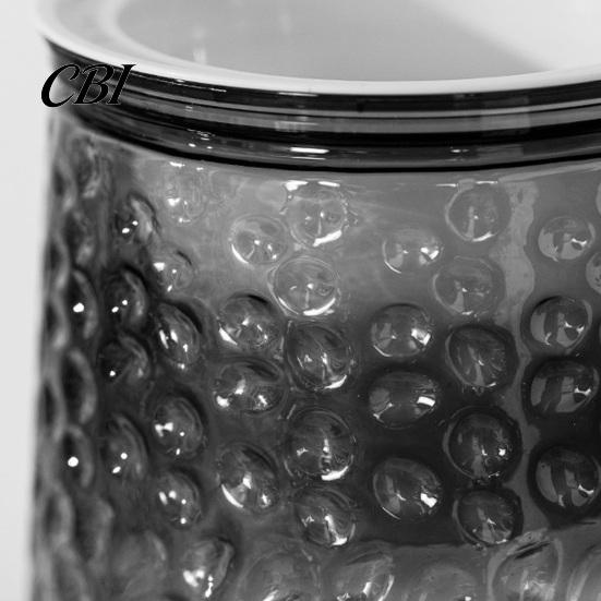 Indoor Green Plant Pots Self?Watering Planter Pot, Thick Transparent Flower Embossed Durable Holders Decorative for Hydroponic Houseplants